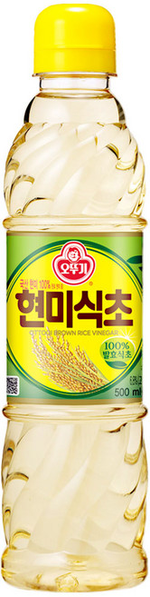 오뚜기 현미식초, 500ml, 8개
