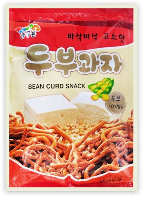 늘푸른)두부과자120g 국수과자 두부로만든국수과자, 1개, 120g