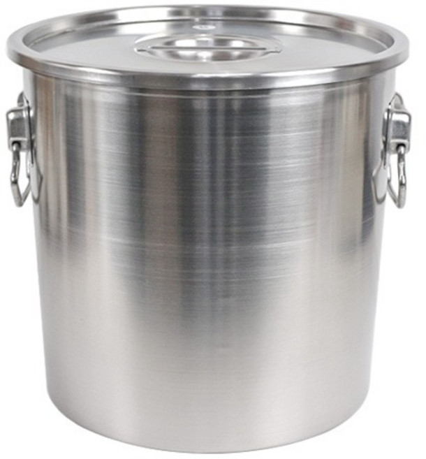 이음새 없는 통판! 위생적인 304 스텐용기 육수통 들통 8size, 12L-3호, 스텐, 1개, 27.5cm