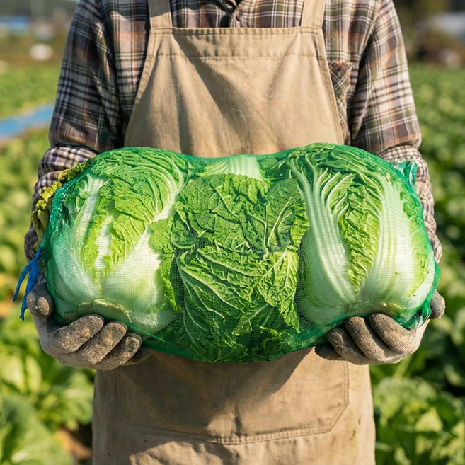 국산 배추 3포기 1망 통배추, 1개, 9kg