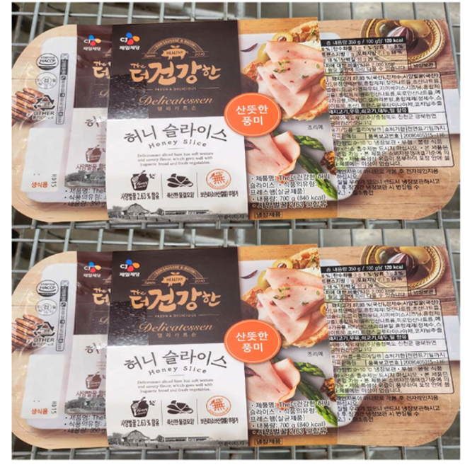 코스트코 더건강한 허니 슬라이스햄, 350g, 4개