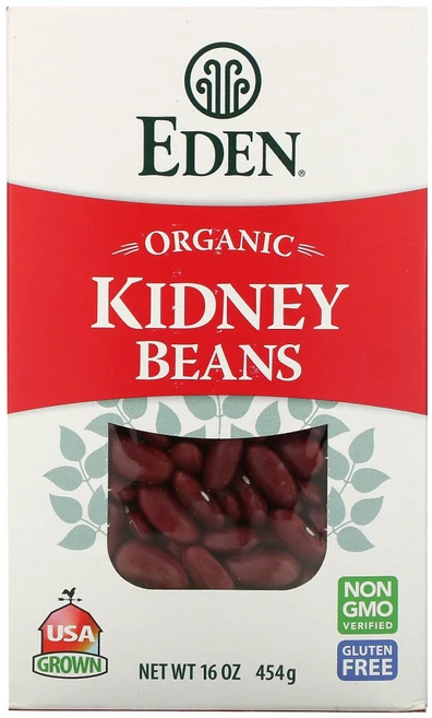 Eden Foods 유기농 강낭콩 16온스 (454g) 1팩, 1개, 454g - 쿠팡