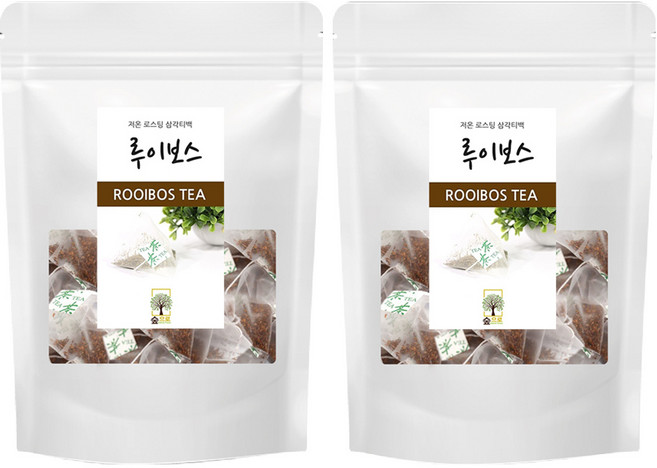 루이보스차 50티백 숲으로허브 삼각티백, 50g, 50개입, 2개