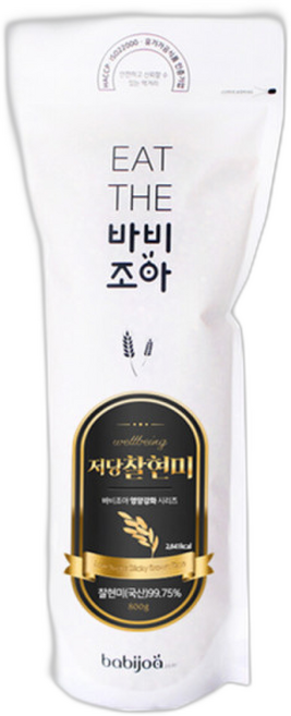 바비조아 웰빙 저당 찰현미 영양 기능 잡곡, 800g, 1개