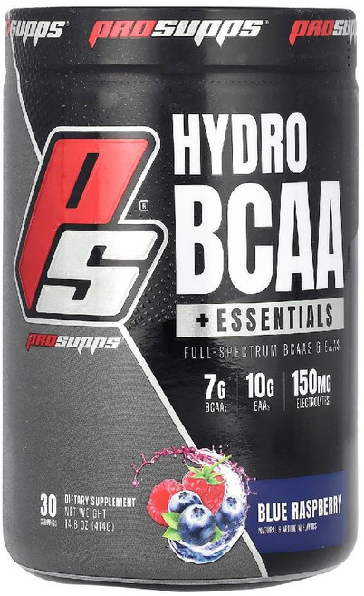 프로섭스 BCAA 하이드로 아미노산 칼륨 블루 라즈베리 파우더 분말 414g, 1, 120g