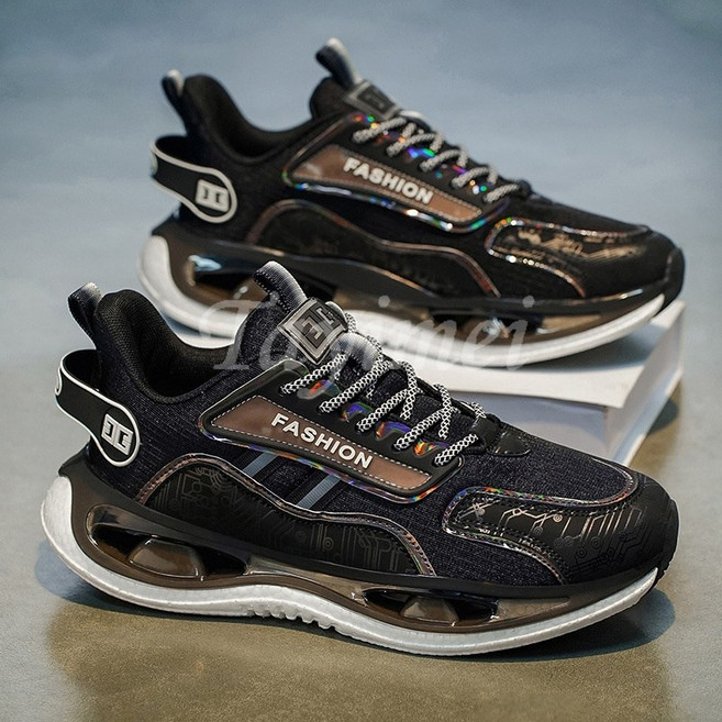 [봄맞이 초경량] 남성 발편한 런닝화 - 푹신한 쿠셔닝 스니커즈 데일리 워킹화 학생 캠퍼스 운동화