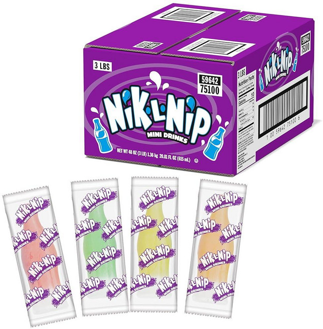 닉클립 왁스병 스틱 액상 캔디 과일맛 대용량 1.36kg 1개, 1.4kg