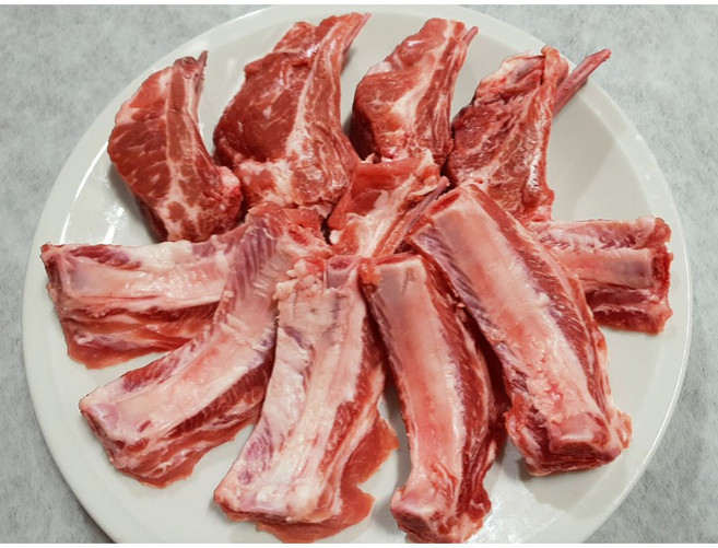 육즙한입 암돼지 쪽갈비 로인립 등갈비 BBQ, 1개, 1kg