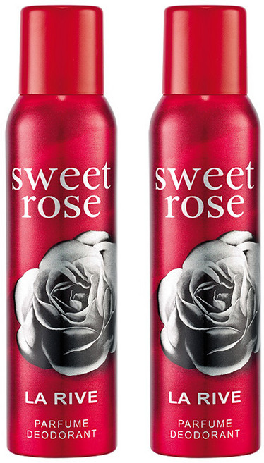 라리브 스위트로즈 퍼퓸 데오드란트, 2개, (우먼) 스위트 로즈 데오드란트 150ml