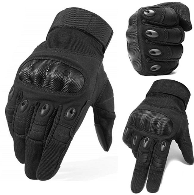 서바이벌 밀리터리 레트로 너클가드 전술 장갑, 카키