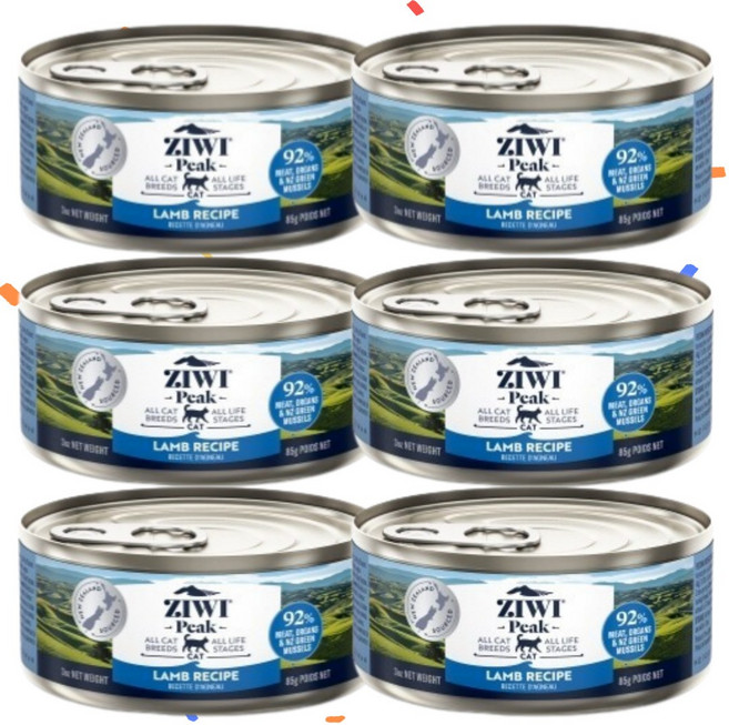 지위픽 캣 캔 식품 양고기 85g x 6개, 양