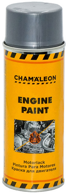 카멜레온 독일제 엔진페인트 스프레이 400ml, 1개, 은색