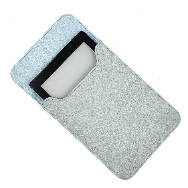 BOHO 7.8인치 이북리더기 스웨이드 파우치 리디페이퍼 프로 오닉스북스 노바3 에어 휴대용 케이스, 스카이, 1개