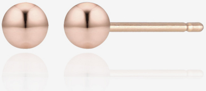 골드앤디어 14KGF 베이직 기본볼귀걸이