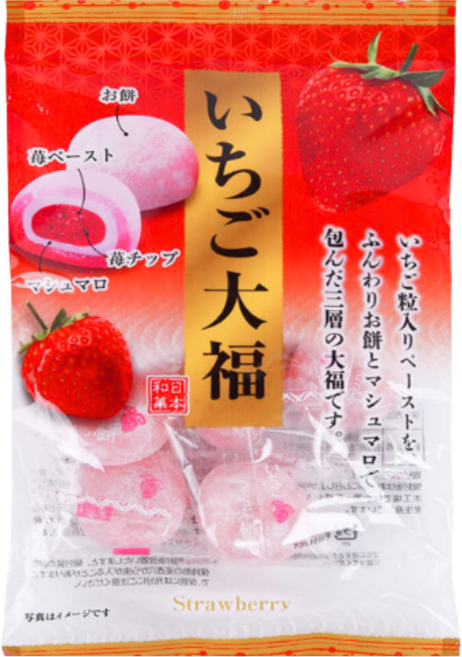 쿠보타 딸기 찹쌀떡, 113g, 3개