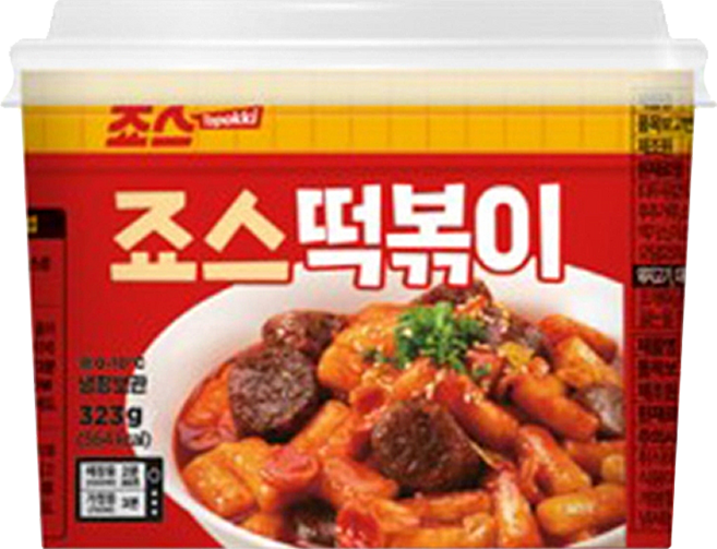 죠스떡볶이, 3개, 323g