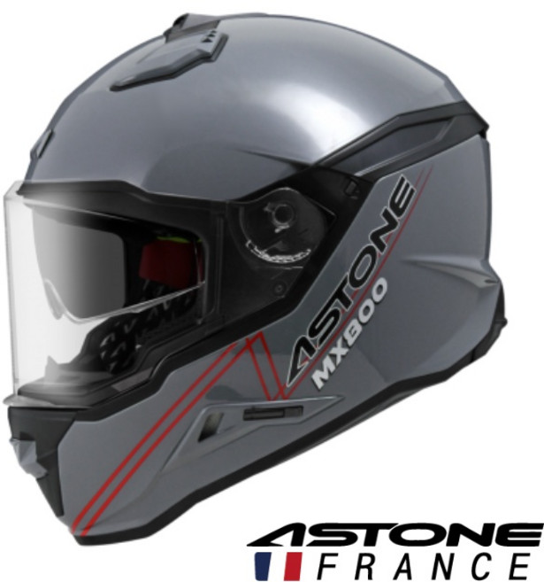 ASTONE MX800 全罩式安全帽, 水泥灰,有貨S~3XL請留言板詢問尺寸再下單謝謝