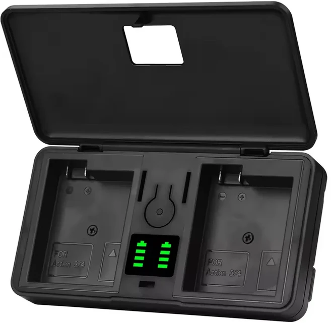 DJI 오즈모 액션 5 프로 액션 6 액션 4 카메라 배터리 2250mAh 배터리+LCD 충전기 DJI 오즈모360 액션 4/3, 01 1 Charger