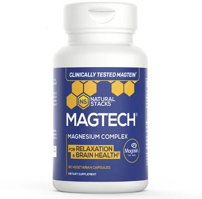 내추럴스택스 마그테크 마그네슘 컴플렉스 베지테리안 캡슐, 1개, 1개 - 쿠팡