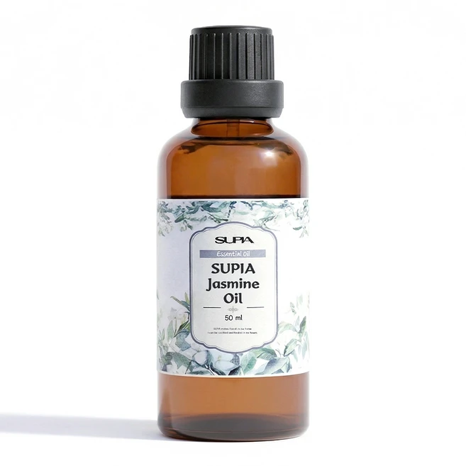 수피아 100% 천연 아로마 에센셜 오일, 1개, 50ml, 자스민 - 쿠팡