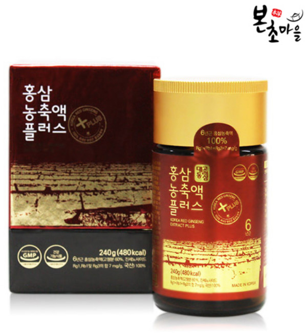 6년근홍삼 홍삼 농축액 플러스 240g, 1개