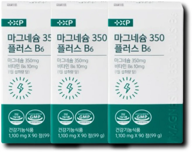 마그네슘 구매1위 신경 근육 이완 제 품 글루콘산 마그 네슘 비 타민6 10mg, 9개, 10정 - 쿠팡
