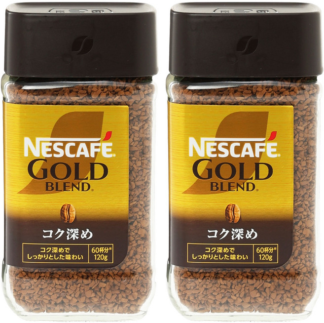 네스카페 골드 블렌드 깊은 맛, 120g, 1개입, 2개