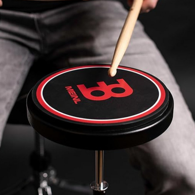 메이늘 MEINL 드럼패드 연습 패드 고무 15cm MPP-6, 블랙, 1개