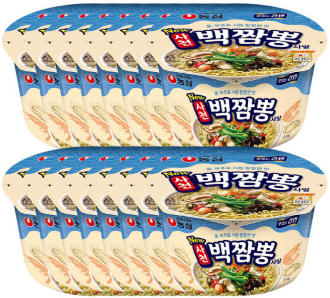 사천백짬뽕사발 박스, 1개