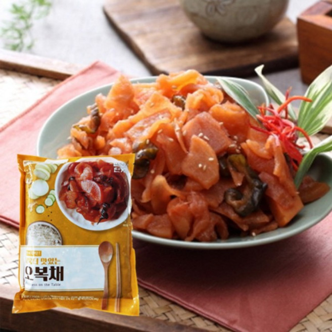 반찬단지 오복채 1kg, 1개