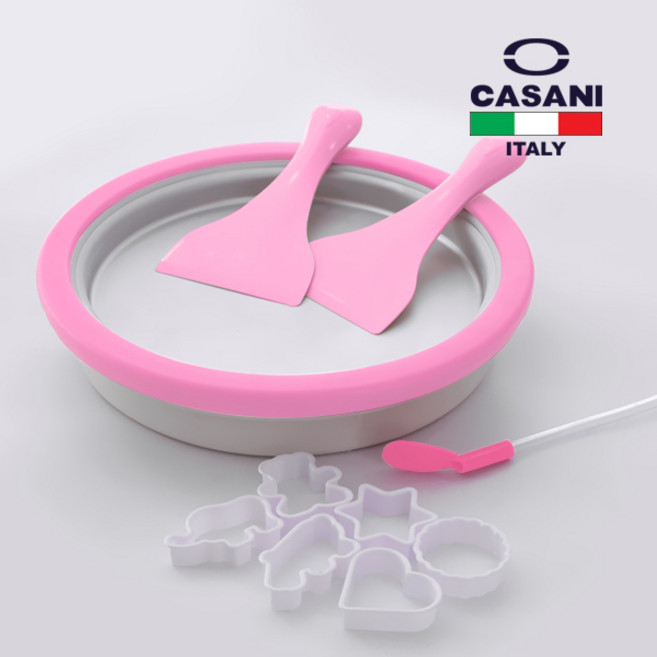 이태리 까사니 젤라떼리아 아이스크림팬 철판 팬 틀 제조기 홀더 기계, 1개