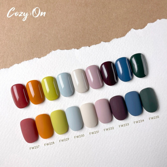 젤리핏 컬러젤 코지온 9종세트, 1개, 10ml