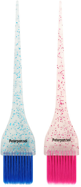 Peterpan:sol 피터팬솔 바리깡 가위 청소솔, 펄핑크, 1개