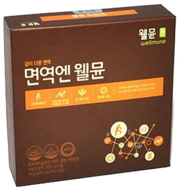 면역앤웰뮨 60캡슐, 마더스 면역 앤 포르테 60정1개, 면역력 증진, 60정 - 쿠팡