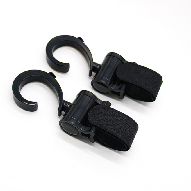 오토바이 벨크로 봉지걸이 후크 다용도고리 범용 배달용품, 봉지걸이 1개, 1개