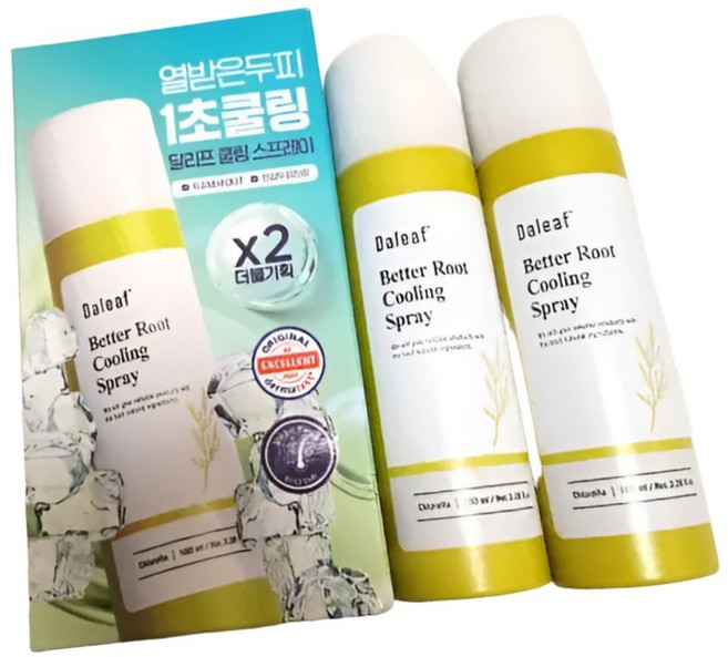 달리프 클로렐라 베러 루트 쿨링스프레이 100ml+100ml, 2개, 100ml
