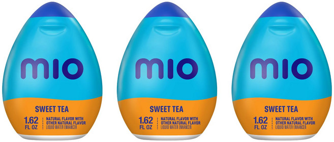 MiO water 인핸서 MiO Liquid Water Enhancer Sweet Tea 1.62 fl oz (Pack of 3), 1개, 1ml