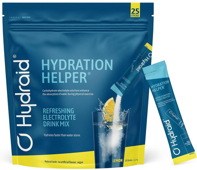 독일 하이드레이드 Hydraid Hydration Helper 하이드레이션 헬퍼 전해질 파우더 레몬향 스틱 25개입, Pink Grapefruit