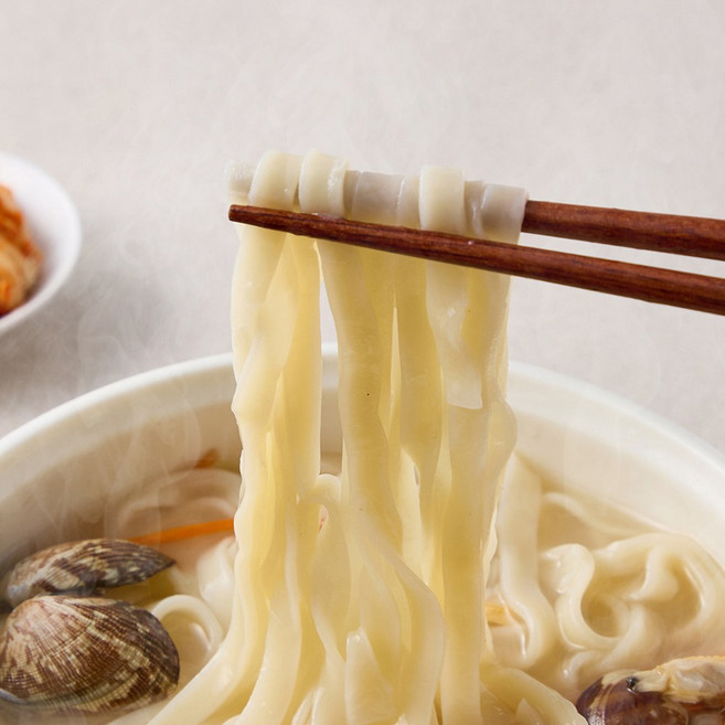 줄서서 먹는 군산 맛집 엄마손칼국수 생면 바지락사골 손칼국수 3인분~10인분, 손칼국수 3인분