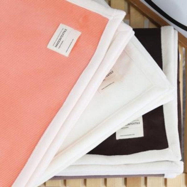 아트박스/메종텍스타일 블랙라벨 골지 양면 극세사 블랭킷 담요_M 3컬러