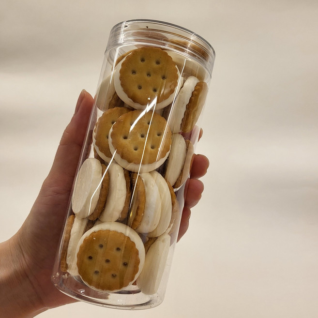 ASMR머랭쿠키, 크래커, 1개, 15cm