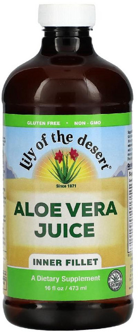 릴리오브더데저트 알로에 베라즙 Aloe Vera Juice 액상 473ml