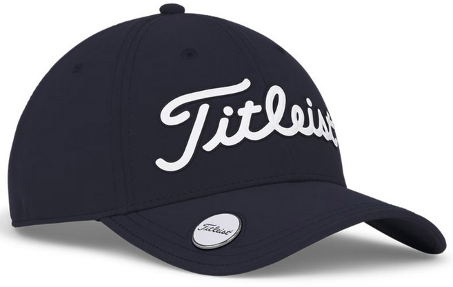 아쿠쉬네트코리아 정품 타이틀리스트 플레이어스 볼마커 모자 TH25APBMA, 1개, 네이비/화이트