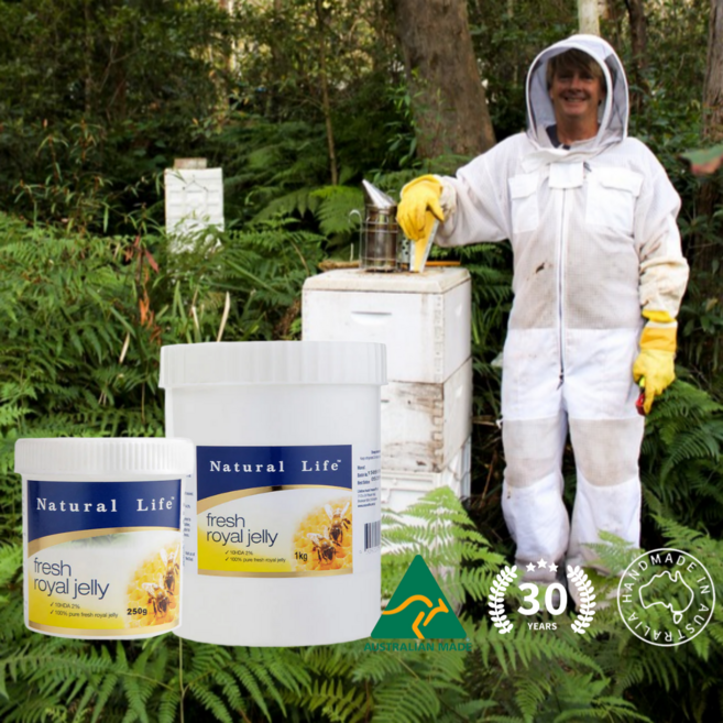 호주직송 네츄럴라이프 천연 생 로얄제리 250g/1kg, 1개, 1kg