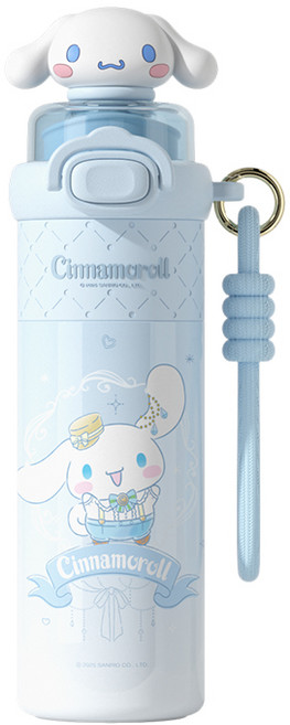 크로스 보더 산리오 2in1 텀블러 510밀리미터, 1개, 510ml, 510ml 시나모롤