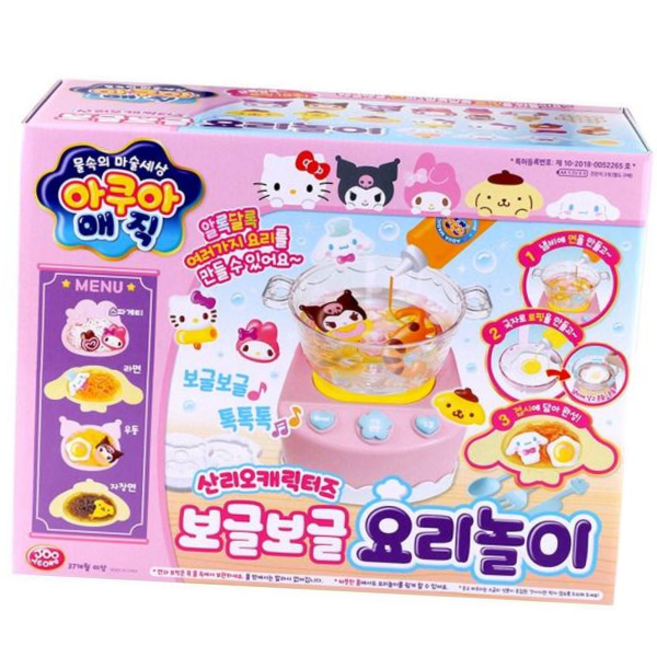 아쿠아매직 단체선물 산리오캐릭터즈 보글보글 요리놀이, 본상품