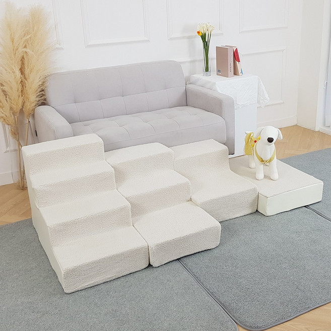 8 DECO 강아지계단 애견계단_오브매치 베이지, 1개