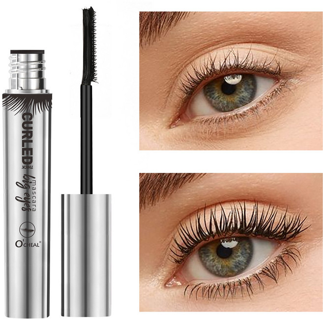 파운데이션 Oal 마스카라 블랙 래쉬 속눈썹 브러쉬 3D 실크 두꺼운 컬링 길어지는 눈 뷰티 메이크업 화장품 확장, [04] Black 05, 1개