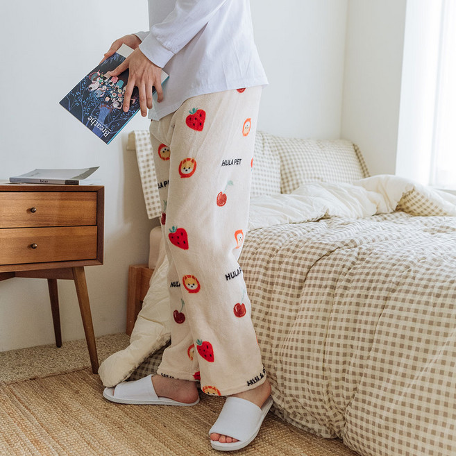 디에스도씨 남성용 밍크 수면잠옷 바지