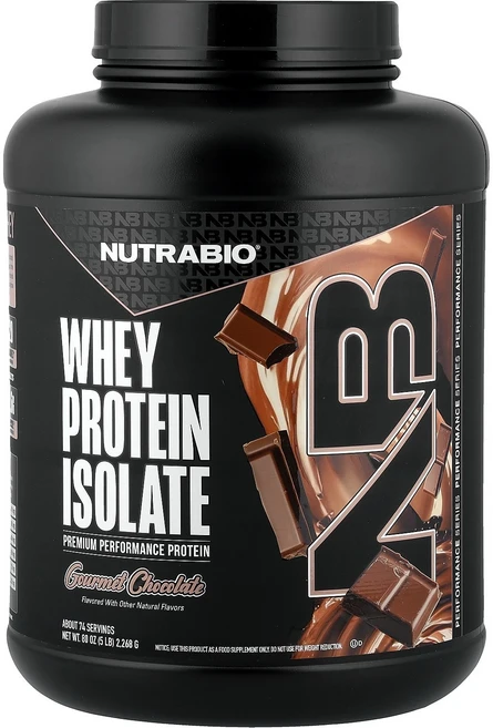 NutraBio 분리유청단백질 고메 초콜릿 맛 2 268g(5lb) NutraBio (뉴트라바이오), NutraBio, 분리유청단백질, 고메 초콜릿 맛, 2, 2.268g - 쿠팡